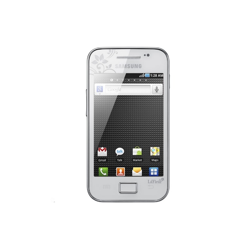 Smartphone Samsung S Galaxy Ace Pure White La Fleur Pc Garage