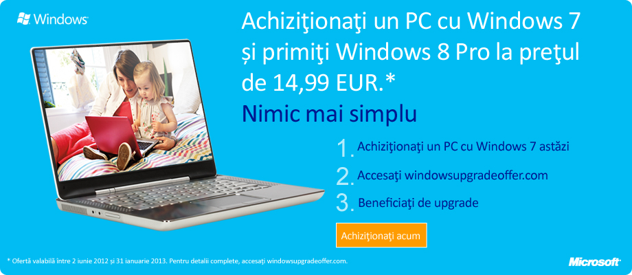 E timpul pentru upgrade la Windows 8