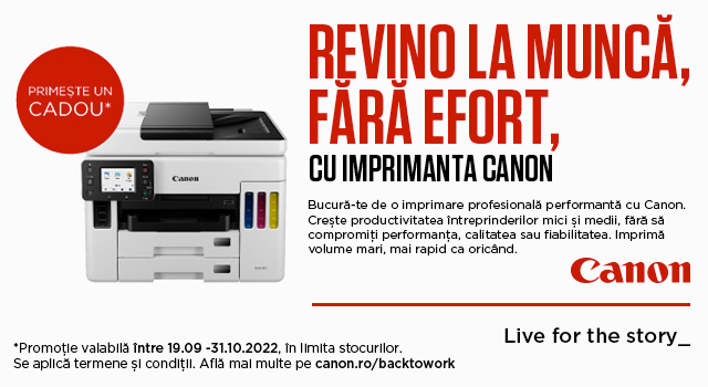 Canon back to work