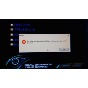 xtreme engine nu se instalează de pe cd