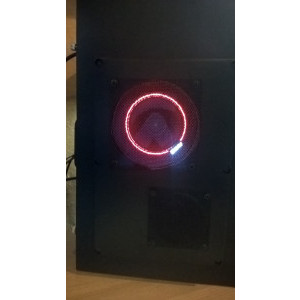 Poza PC cu R5 1600x cu capacul lateral inchis