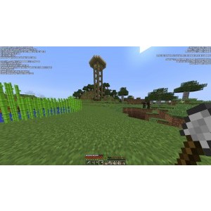 Minecraft cu setarile care imi plac mie atat fps prind.
