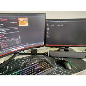 Scuzati monitoarele, le curat eu daca e xD