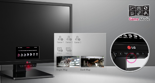 Monitor LED LG Gaming 24GM77-B 24 inch 1ms Black 144Hz - PC Garage