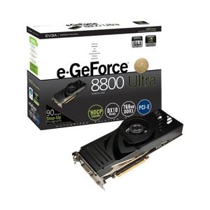 EVGA e-GeForce 8800 Ultra 768MB DDR3 384-bit