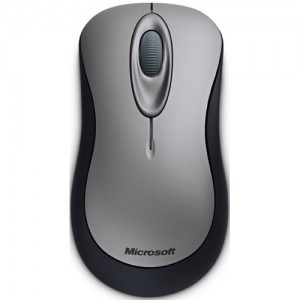 Microsoft Wireless Optical Mouse 2000 Sterling Grey