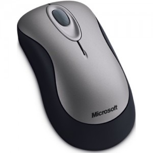 Microsoft Wireless Optical Mouse 2000 Sterling Grey