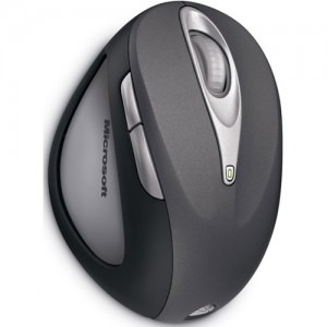 Microsoft Natural Wireless Laser Mouse 6000 Metallic Grey