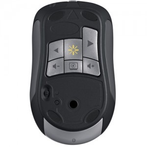 Microsoft Wireless Notebook Presenter Mouse 8000 Metallic Grey