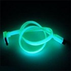 AKASA Cablu SATA 2 45cm Green UV