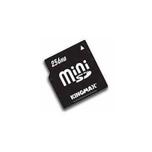KingMax Mini Secure Digital Card 256 MB