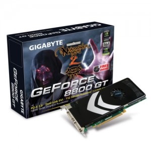 GIGABYTE GeForce 8800GT 512MB DDR3 256-bit