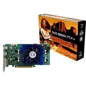 Gainward BLISS 8800GS 384MB DDR3 192-bit