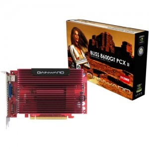 Gainward BLISS 8600GT 512MB DDR2 128-bit SilentFX