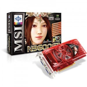 MSI GeForce 9600 GT 512MB DDR3 256-bit