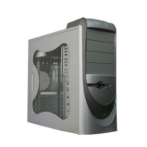 KME CX3658-02 Transparent side panel Silver-Grey