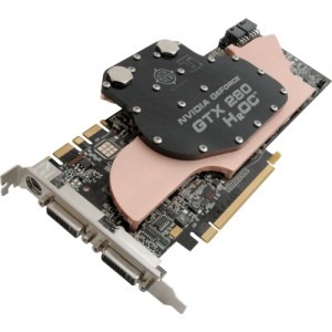 BFG Tech GeForce GTX 280 H2OC ThermoIntelligence 1GB DDR3 512-bit