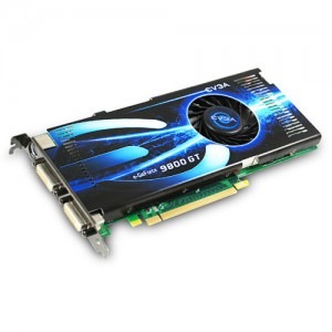EVGA e-GeForce 9800GT Super Clocked 512MB DDR3 256-bit
