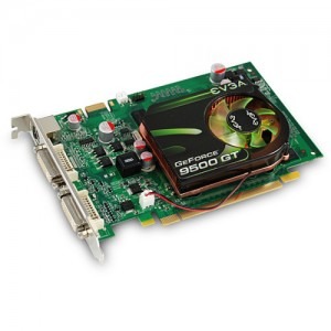 EVGA e-GeForce 9500GT 512MB DDR2 128-bit