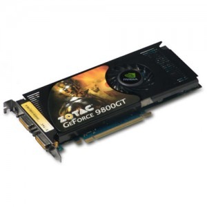 Zotac GeForce 9800GT 512MB DDR3 256-bit game
