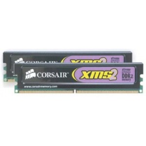 Corsair 2 GB DDR2 800 MHz CL 3 Dual channel kit