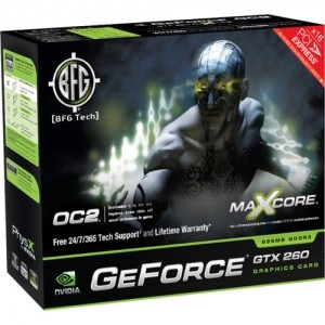 BFG Tech GeForce GTX 260 OC2 MAXCORE 896MB DDR3 448-bit