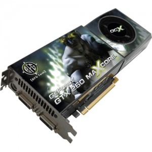 BFG Tech GeForce GTX 260 OCX MAXCORE 896MB DDR3 448-bit
