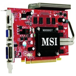 MSI GeForce 9500GT Silent 512MB DDR2 128-bit