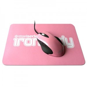 SteelSeries IronLady Ikari Laser pink + mousepad