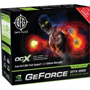 BFG Tech GeForce GTX 285 OCX 1GB DDR3 512-bit