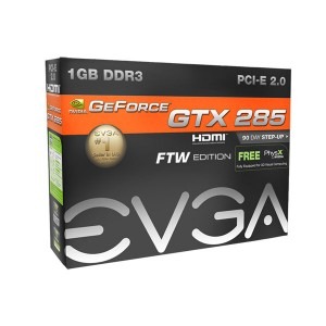 EVGA e-GeForce GTX 285 FTW 1GB DDR3 512-bit