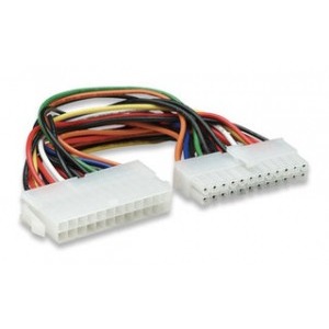 Manhattan 24-pin ATX Female - 24-pin ATX Male, 0.16m