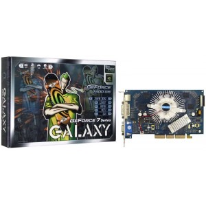 Galax GeForce 7600GS 256 MB GDDR2 128-bit AGP