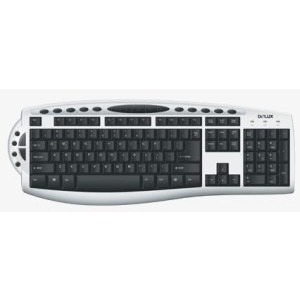 Delux DLK-7015P Caractere romanesti Black