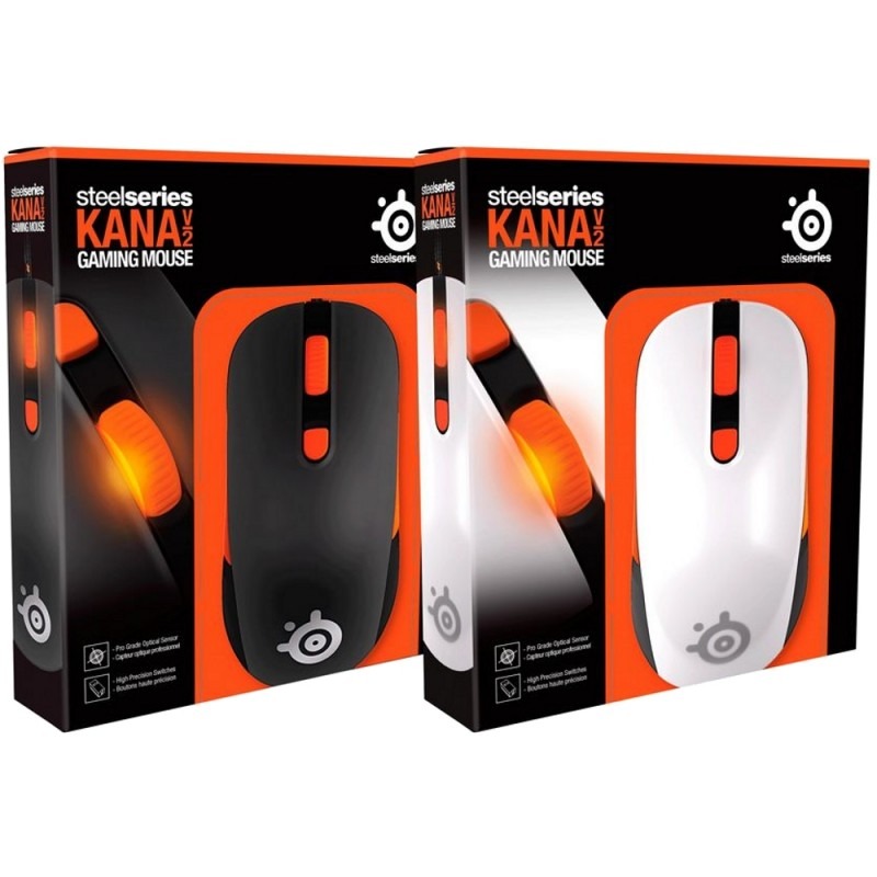 Mouse Gaming SteelSeries Kana v2 Black PC Garage