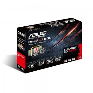 ASUS Radeon R7 260X OC DirectCU II 2GB GDDR5 128-bit