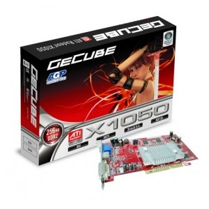Gecube ATI Radeon X1050 256MB GDDR2 128-bit AGP
