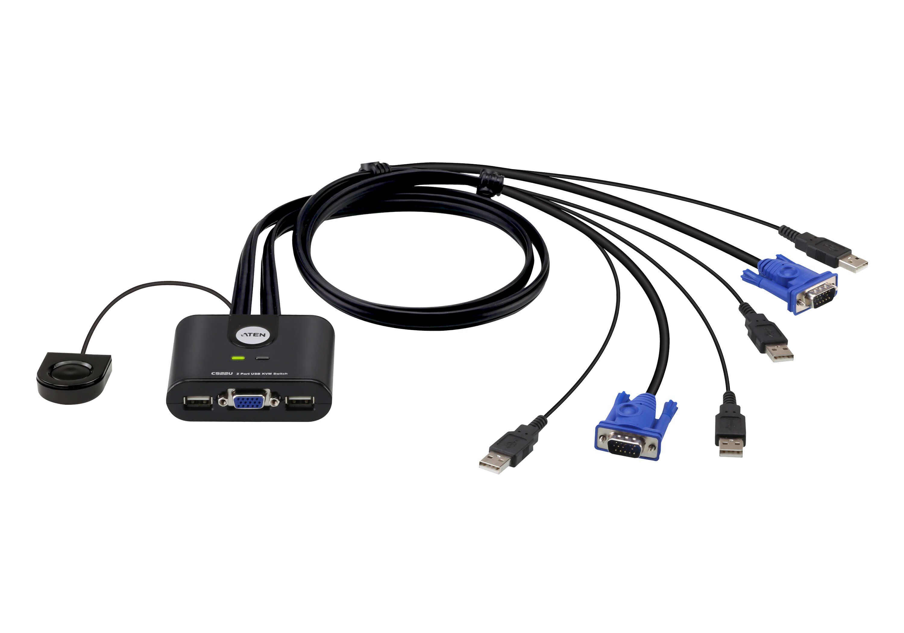 ATEN SWITCH KVM CS22U