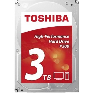 Toshiba P300 3TB SATA-III 7200 RPM 64MB