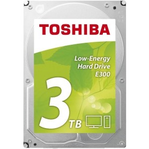 Toshiba E300 3TB SATA-III 5940 RPM 64MB