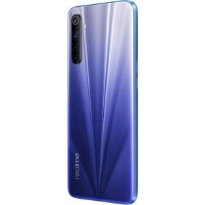 Realme 6, 90 Hz Ultra Display, 128GB, 8GB RAM, Dual SIM, 4G, 5-Camere, Android 10, Comet Blue