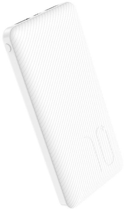 Baterie externa Borofone BT28, 10000 mAh, 2x USB, 2A, White