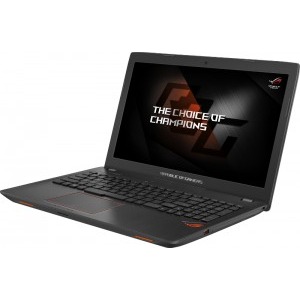 ASUS Gaming 15.6'' ROG GL553VE, FHD, Procesor Intel® Core™ i7-7700HQ (6M Cache, up to 3.80 GHz), 16GB DDR4, 1TB + 128GB SSD, GeForce GTX 1050 Ti 4GB, Endless OS, Black