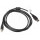 Cablu periferice Lanberg USB 2.0 Male tip A - USB 2.0 Male tip B, 1.8m, negru