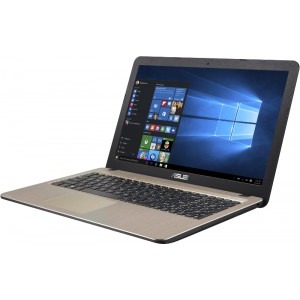 ASUS 15.6" X540SA, HD, Procesor Intel® Celeron® Quad Core N3150 (2M Cache, up to 2.08 GHz), 4GB, 500GB, GMA HD, FreeDos, Gold