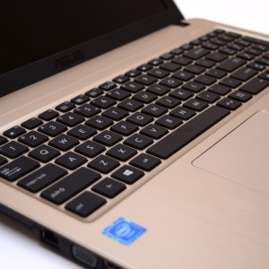 ASUS 15.6" X540SA, HD, Procesor Intel® Celeron® Quad Core N3150 (2M Cache, up to 2.08 GHz), 4GB, 500GB, GMA HD, FreeDos, Gold