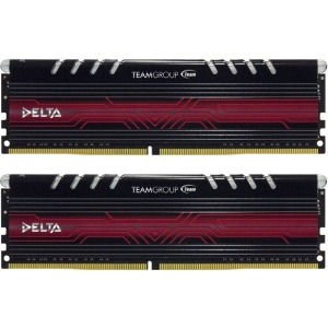 TeamGroup Delta Red LED 8GB DDR4 2400MHz CL15 Dual Channel Kit