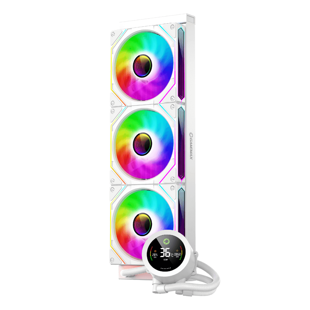 Cooler CPU Gamemax Iceburg 360 Digital White