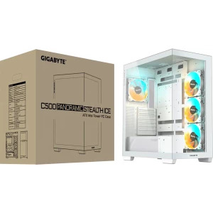 GIGABYTE AORUS C500 Panoramic Stealth Ice