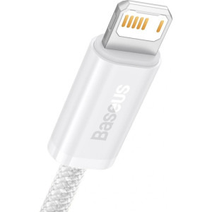 Baseus Dynamic Series, USB Male la Lightning Male, 1 m, White